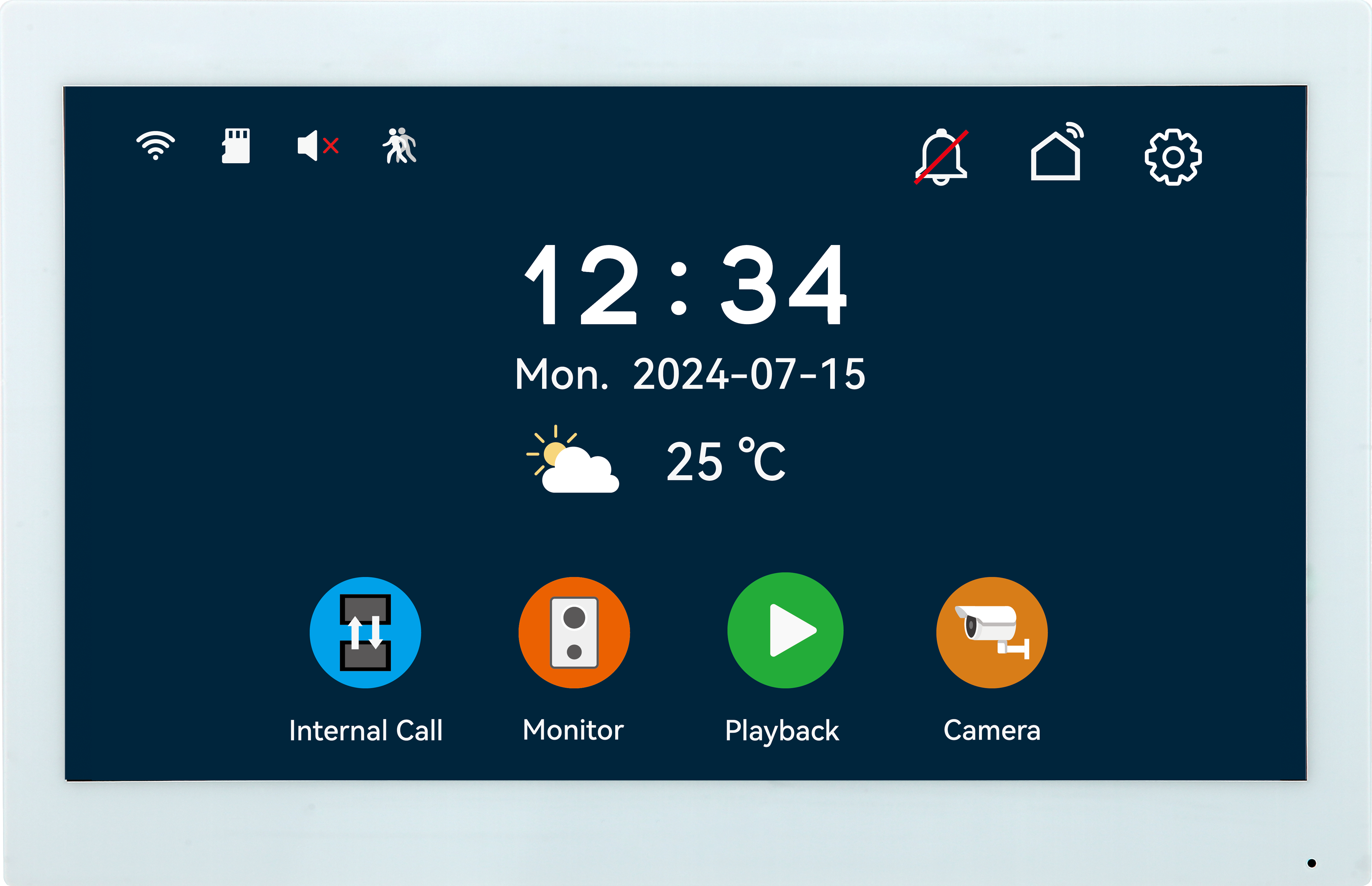 2 Wired Video Intercom